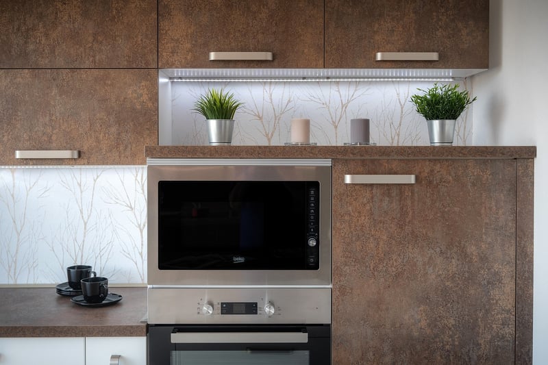 Organized kitchen space